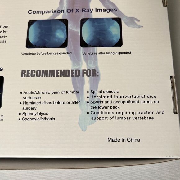 Z-Grav Spinal Decompression System Lumbar Belt For Back Pain Relief Size Large - Picture 6 of 12